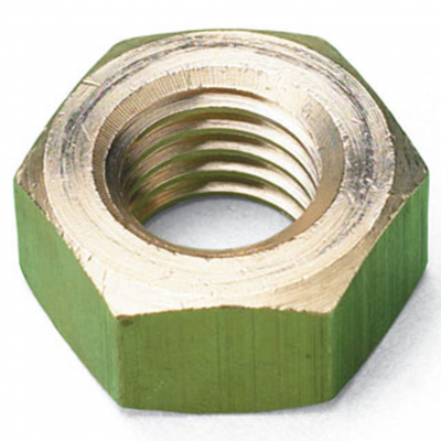 MetalMate Lock Nut Brass M4 DIN439B Bx 200