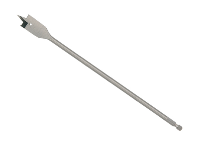 Flat Wood Bit Long Quicklock Each 25.0x400mm