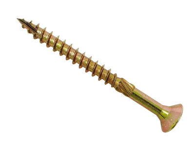 Spectre Woodscrew 6.0x60mm Box 100 Yellow Zinc
